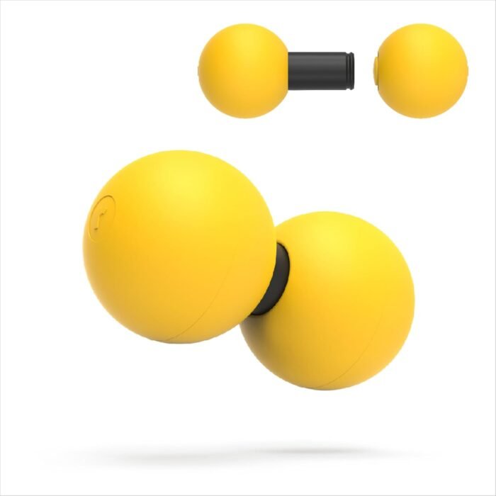 Rodo 2-in-1 Soft Peanut & Lacrosse Ball Roller | Deep Tissue Massage Tool for Fascia, Plantar Fasciitis, HIPS & Back | Mobility & Recovery Roller | Compact, Travel-Friendly, Pilates, Therapy Ready - Image 2