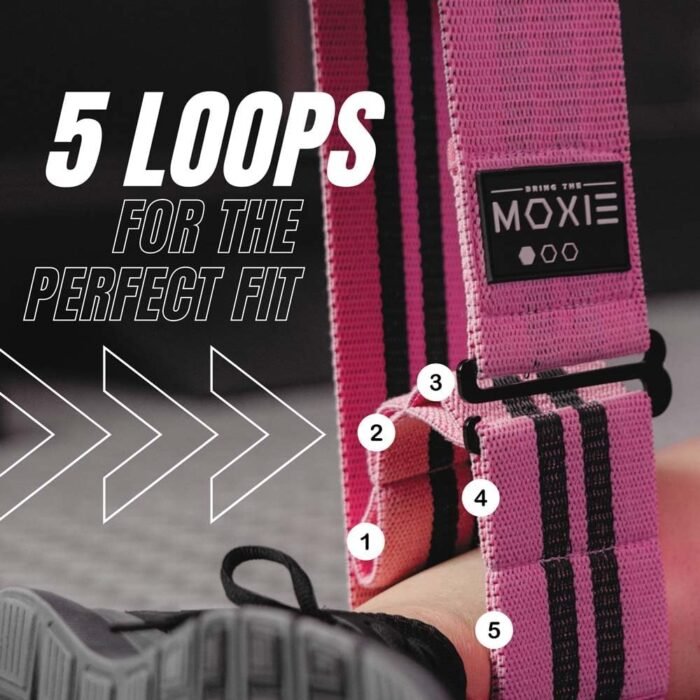 Adjustable Non-Slip Fabric Resistance Bands Set of 3 – Ideal for Legs, Glutes, and Full Body Workouts – Premium Fitness Bands for Women & Men – Bring The Moxie - Image 6