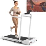 Walking Pad Treadmill for Home with Incline 300LBs Weight Capacity Folding Treadmill with Handle Bar 3.0HP Low Noise Treadmills for Home Small Office Remote Control & Smart APP - Image 2