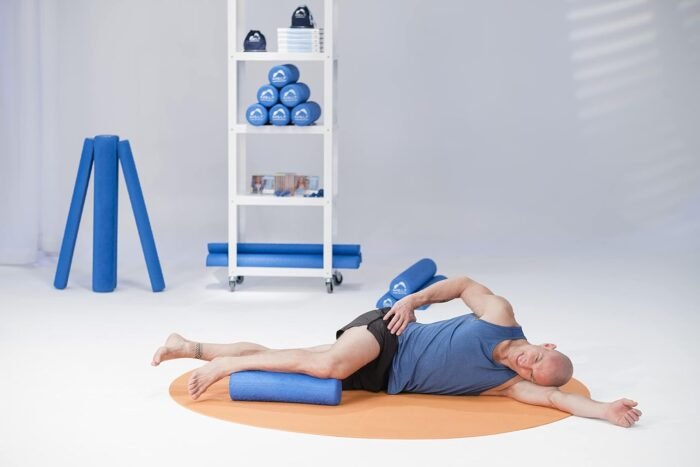 MELT Method 18 Inch Travel Soft Foam Roller- Half The Length of The MELT Full Body Roller - Image 6