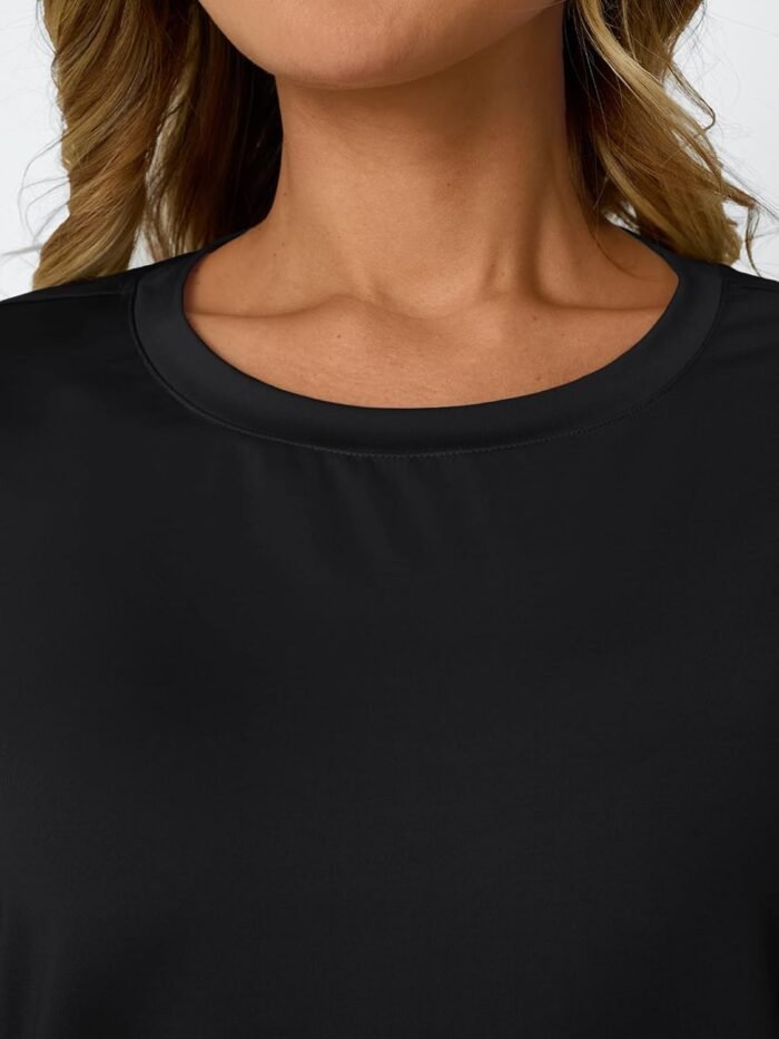 AUTOMET Women's Workout Tops Short Sleeve Gym Shirts Summer Athletic Yoga Tshirts Loose Fit Casual Clothes 2025 - Image 6