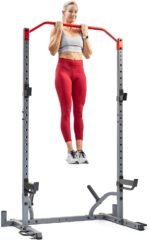 Sunny Health & Fitness PowerVersa Series All-In-One Strength Training Squat Rack And Bench Power Cage - SF-XF921041 - Image 13