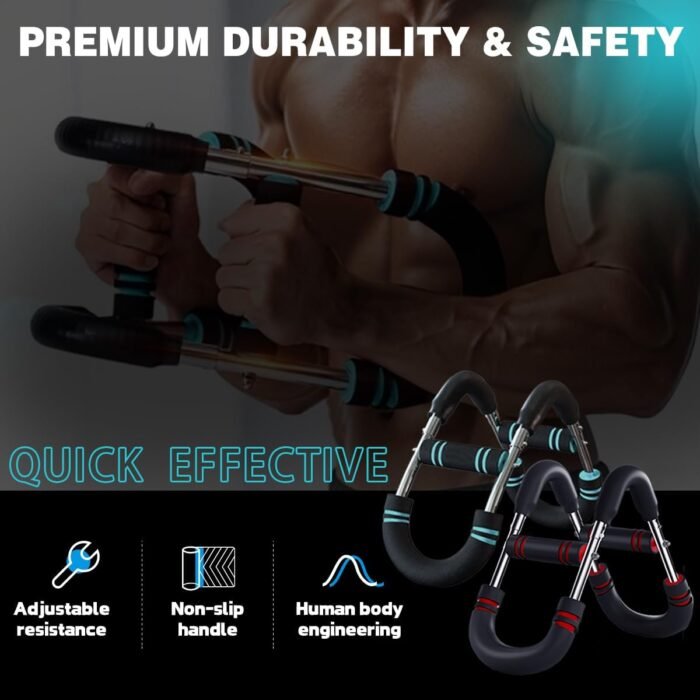 Mr Sculpt Gorilla Bar - 2025 Best Mr Sculpt Chest Bar, Adjustable Resistance Gorilla Chest Workout, Portable Home Twist Arm Trainer for Chest, Arms, Shoulders, and Back Workouts - Image 3