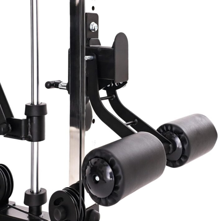 Altas Strength Smith Machine Home Gym 1000 lbs Capacity 2000 lbs Cables Strength Training Power Cages for Squats Presses Pulling Deadlifts Light Commercial Equipment Easy Assembly M810 - Image 7