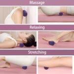 Peanut Massage Ball,Double Lacrosse Ball for Neck and Back,Medium Density Myofascial Release Massager Ball for Deep-Tissue Massage Muscle Knots Yoga Therapy(Purple) - Image 5