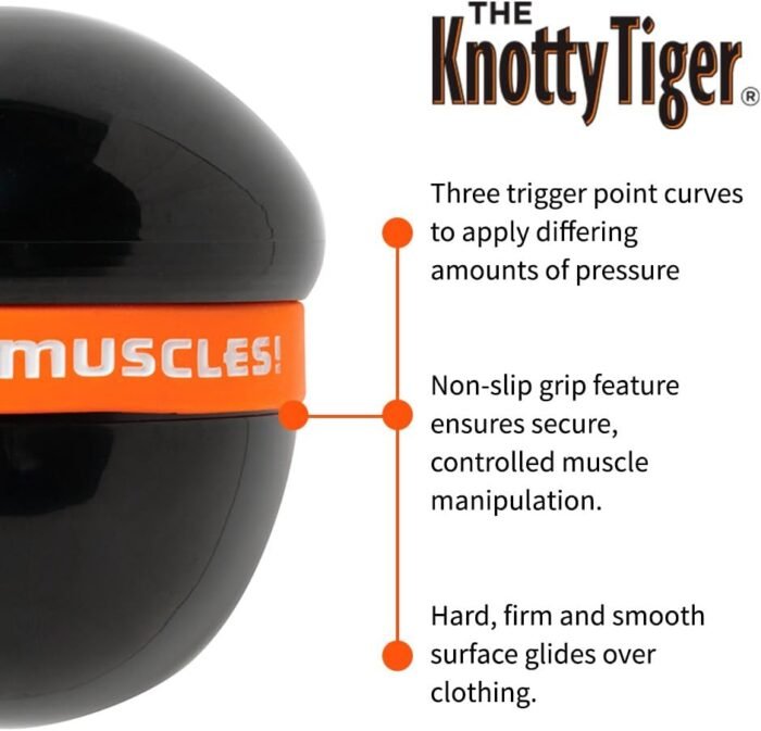 Tiger Tail Knotty Tiger Knot Buster Massage Ball Tool Delivers Elbow Deep Pressure Relieving Hands Fingers Thumbs from Fatigue - Image 6