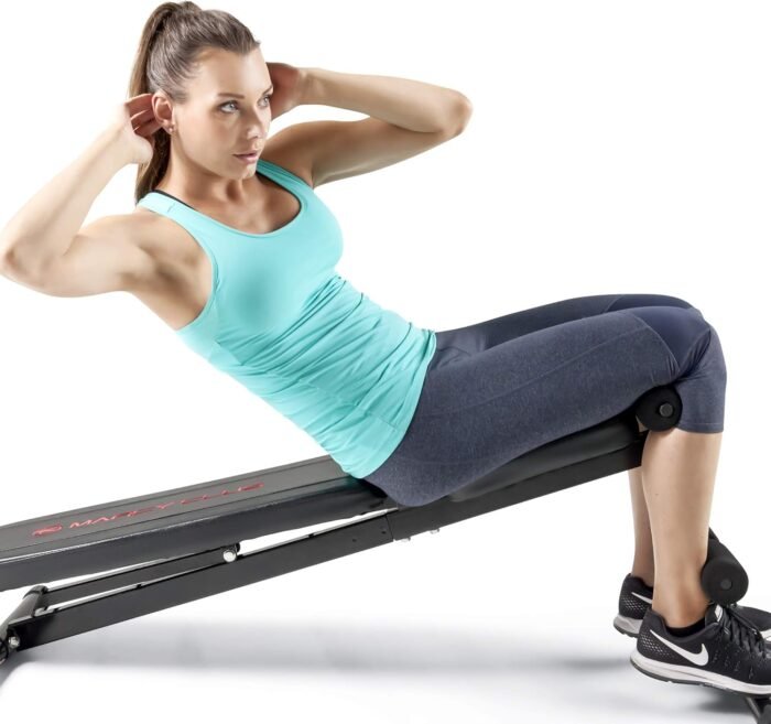 Marcy Multi-Position Adjustable Utility Bench for Home Gym Weightlifting and Strength Training - Image 3