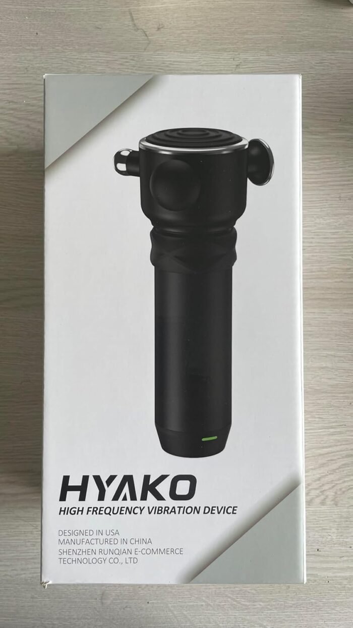 HYAKO R1 Deep Tissue Vibrating Muscle Massager - Therapy Back Massager for All Body Relief - Muscle Pain Relief and Fascial Binding - Trigger Point Therapy Massage Tool - Gifts for him - Image 10