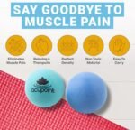 Physical Massage Therapy Ball Set - Ideal for Yoga, Deep Tissue Massage, Trigger Point Therapy and Myofascial Release Physical Therapy Equipment - Image 6