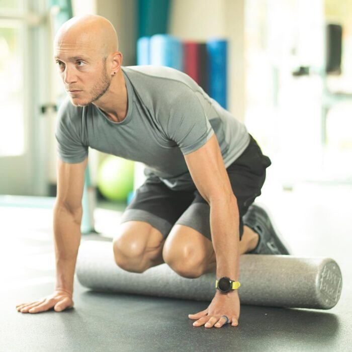 OPTP Silver AXIS Foam Roller, Moderate Density for Sports Medicine, Physical Therapy, Pilates, Yoga - Myofascial Release on Trigger Points (Silver Moderate Density, 36" x 6" Round) - Image 5