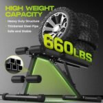 ANCHEER Basic Weight Bench for Home Gym, Fast Foldable Workout Bench Press for Home Gym, Full Body Strength Training Bench with 8 Adjustable Backrests Incline/Flat/Decline Exercise - New Version - Image 3
