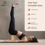 ORW OREN’S Natural Cork Yoga Block – 9”x6”x3”, 1.5 lbs – Heavyweight, Non-Slip, Eco-Friendly Support for Balance, Stretching, Pilates & Fitness – Dense Yoga Prop for All Levels - Image 8