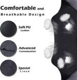 Mirakel Shiatsu Neck & Back Massager with Heat - Deep Tissue Neck, Back & Shoulder Pain Relief - Ergonomic Design Shoulder Massager, Electric Kneading Whole Body Massage Pillow Gifts for Women, Men - Image 8