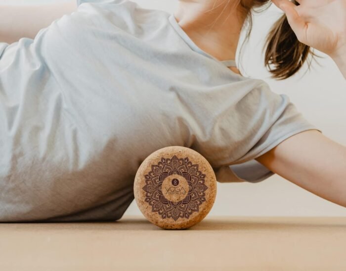 Yoga Design LAB | The Cork Roller | Release Tight Muscles, Improve Circulation, Decrease Soreness, Massages Tissue | Ideal for All Areas of The Body arms, Legs, Back | Travel Friendly (Mandala Tonal) - Image 7