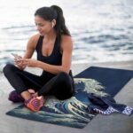 Skull Yoga Mat for Women Men 71" x 26" Non Slip Exercise & Fitness Mat 1mm Thick Workout Mat for Yoga, Pilates, Come with Storage Bag - Image 7