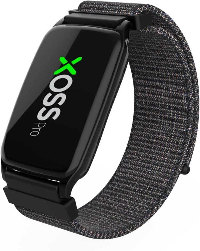 XOSS BBP Heart Rate Monitor Armband with Bluetooth5.0 & ANT+, IPX68 Waterproof & Rechargeable 60Hour Battery Life Monitor Watch for Exercise - Image 2
