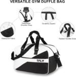 Gym Bag for Men and Women, Water-Resistant Duffel Bag with Dry-Wet Separation & Shoe Compartment, Workout Bag for Travel, Sports - Image 6
