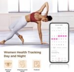 Smart Ring for Men & Women, Wellness & Fitness Tracker with Sleep/Step/Heart Rate/Blood Oxygen/Calorie Counter, IP68 Waterproof Wearable Ring for iOS Android Silver (Silver, 7) - Image 5