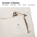 adidas All Me Tote for Women, Large Crossbody Bag with Shoulder Strap, Alumina Beige/Grey Four/2.0 - Image 4