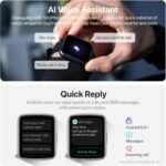 Smart Watch for Men Women-46mm HD AI Voice Assistant Smar twatch (Answer/Make Calls), Heart Rate Tracking, Sleep Monitor, Fitness Tracker, for Android iPhone Samsung Compatible IP68 Smartwatch - Image 3