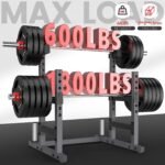PASYOU Squat Rack for Home Gym with Max Load 1800 lbs for Bumpers and 600 lbs for J Hooks (Model:SR30) - Image 3