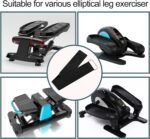 Adjustable Pedal Straps for Ellipse Leg Exerciser Machine, Feet Pedal Strap Under The Desk Leg Training Exerciser Fitness Strap Home Office Sports Accessories for Fit Foot Prevent Slipping - Image 7