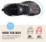 JACKSHIBO Mens Wide Toe Box Slip in Hands Free Shoes,Slip on Arch Support Wide Sneakers,Thick Cushioning Stability Running Orthopedic Zero Drop SoleWalking Sneakers - Image 5