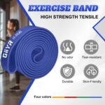 Resistance Bands Set for Men & Women - 4 Levels Exercise Band with Door Anchor, Pull Up Bands for Strength Training, Stretching, Powerlifting, Home Workouts - Image 5