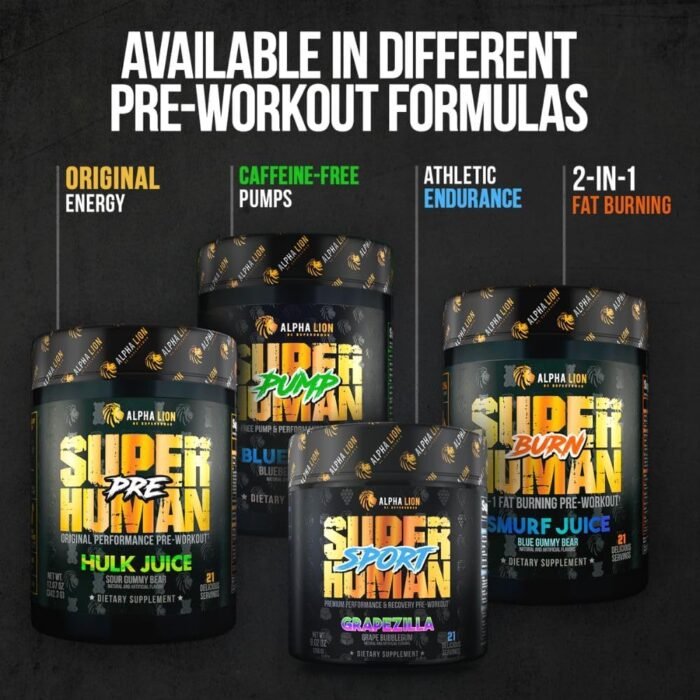 ALPHA LION Core Pre Workout Powder with Creatine for Performance, Beta Alanine for Muscle, L-Citrulline for Pump & Tri-Source Caffeine for Sustained Energy (30 Servings, Fruit Punch Flavor) - Image 9