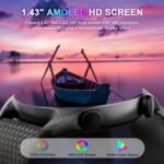 Smart Watches for Men Women(Answer/Make Calls), 1.43" AMOLED HD with 100+ Sport Modes, Heart Rate/Sleep Monitor/Steps/Calories/IP68 Waterproof Fitness Tracker, smartwatch for Android iOS,Black - Image 4