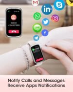 Slim Fitness Tracker, Smart Watches for Men/Women with Heart Rate/Blood Oxygen/Sleep Monitor, IP68 Waterproof Activity Trackers and Smart Watch for Phones with Step Tracker, Pedometer for Women Men - Image 6