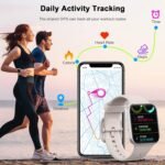 Smart Watch, 2023 Fitness Tracker Watch for Men Women, 1.69'' Touch Smartwatch Fitness Watch with Heart Rate Monitor/Pedometer/Sleep Monitor, 25 Sports IP68 Waterproof Activity Tracker for Android iOS - Image 4
