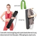 Bike Mat,Treadmill Mat,For Walking Pad,Elliptical,Exercise Bikes, Stationary Cycles,Spin Bike,Under Exercise Bike Trainer Pad for Indoor Stationary Gym Fitness Equipment Hardwood Floor Protector - Image 7