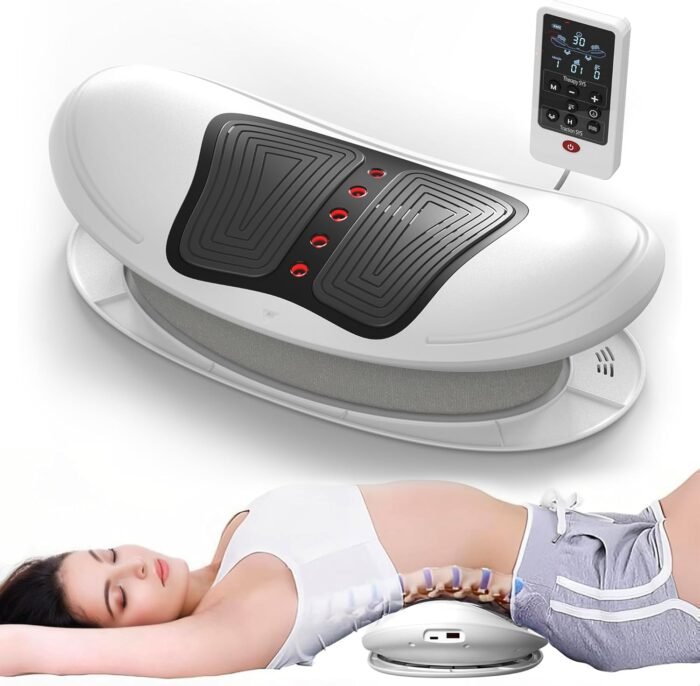 Electric Back Stretcher for Lower Back Pain Relief, 4 in 1 Lower Back Massager with Lumbar Traction, Massager, Heating, Vibration - Image 2