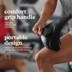 Homedics Handheld Back Massager, Dual Heated Nodes, Neck, and Body Percussion Massager with Interchangeable Nodes to Release Back, Neck, Shoulder Leg and Foot Tension - Image 6