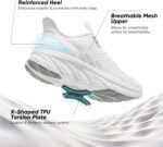 Women's Slip On Walking Shoes Running Comfortable Tennis Breathable Non Slip Athletic Gym Workout Cross Training Fashion Sneakers - Image 5