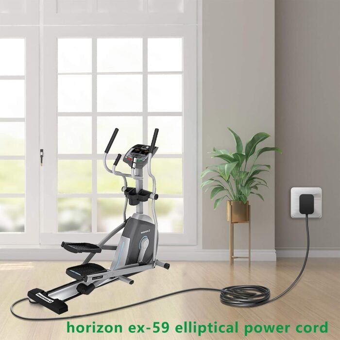 Replacement for Horizon Elliptical Power Cord for Horizon EX-59 Elliptical EX59 EX 59 EX-69 Fitness 12V AC Adapter - Image 3