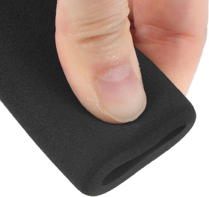 uxcell Pipe Insulation Tube Foam Tubing for Handle Grip Support 27mm ID 37mm OD 390mm Length Heat Preservation Black - Image 5