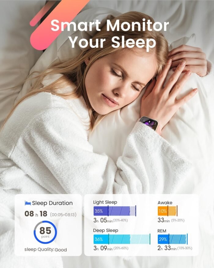 Smart Watch for Women for iPhone&Android: 100 Day+Battery Life, Smart watch(Answer/Make Calls) with 24/7 SpO2 Sleep Heart Rate Monitor,5ATM Waterproof,Fitness Tracker with 120+ Sport,Reloj Inteligente - Image 7