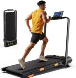 Incline Treadmill for Home, 3.5HP Folding Treadmill 340 lb Capacity, Double Deck Shock-Absorbing Running Machine, Work for App - Image 2