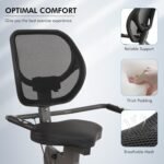 Recumbent Exercise Bike for Home Magnetic Stationary Bike for Adult Seniors, Workout Equipment for Gym, LCD, Heart Rate Handle,Indoor - Image 6