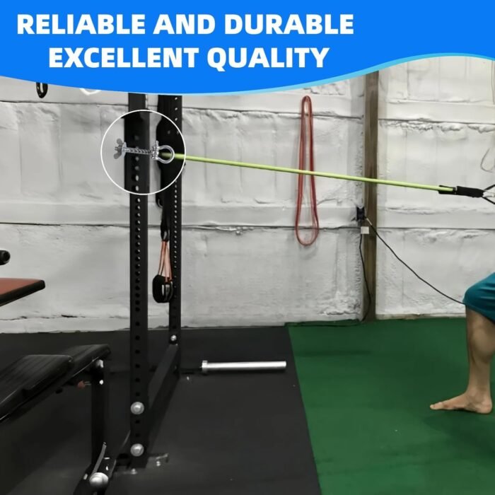 Versatile Gym Equipment Attachments - O-Ring Attachment for Power Rack, Perfect for Resistance Band Workouts for 0-3 in Power Rack (2 Pack) - Image 6