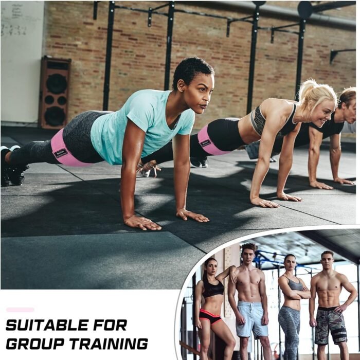Freeboot Light Resistance Fabric Loop Exercise Band – Anti-Slip, Durable & Portable – Ideal for Glutes, Legs, Thighs, Yoga, Pilates, Strength Training & Home Workouts - Image 3