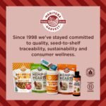 Manitoba Harvest Hemp Yeah Organic Max Protein Powder, Unsweetened, 32oz, with 20g Protein and 4.5g Omegas 3&6 per Serving, Keto-Friendly, Preservative Free, Non-GMO, Packaging May Vary - Image 9