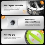 Burn Machine Arm Workout Equipment Multifunctional Arm Shoulder Exercise Equipment Adjustable Resistance Forearm Exerciser Arm Boxing Trainer Forearm Chest Workout Equipment for Home Gym Office - Image 6