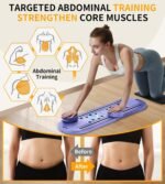 Pilates Board - Pilates Reformer Set, 6 in 1 Pilates Boards for Home Workout, Portable and Foldable Pilates Reformers, Multifunctional Reformer Pilates Machine, Pilates Board for Women - Image 9