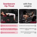 Hip Thrust & Squat Machine for Home – Multi-Function Glute Builder, Leg & Core Strengthening Equipment – Adjustable Sissy Squat, Hip Thrusts, Squat Assist Machine for Home Gym - Image 5
