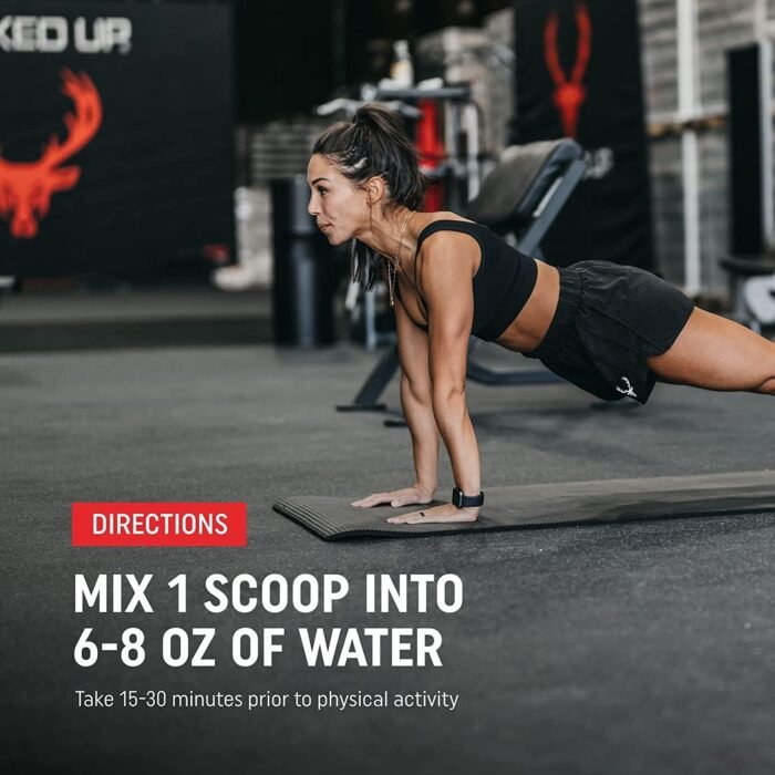 Bucked Up Pre Workout 6 Grams Citrulline, 2 Grams Beta Alanine, and 3 Other Registered trademarked Ingredients (Grape) - Image 6