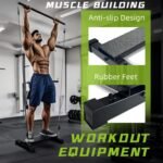 Multifunctional Steel Calf Raise Bar, Wide Standing Calf Raise Block for Calves Stretching, Foot Stretch Platform, Anti-Slip Squat Machine for Home Gym Workout - Image 4