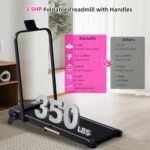 Electric Walking Pad Treadmill with 12% Adjustable Incline and Handle Bar, 3.5HP Small PortableTreadmills for Home Office Small, 4 in 1 Folding Foldable Treadmill with Handles, 0.6-7.6MPH, 350LBS - Image 7